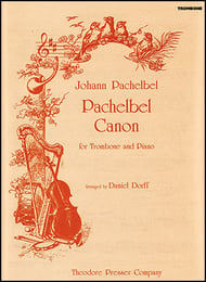 PACHELBEL CANON TROMBONE SOLO cover